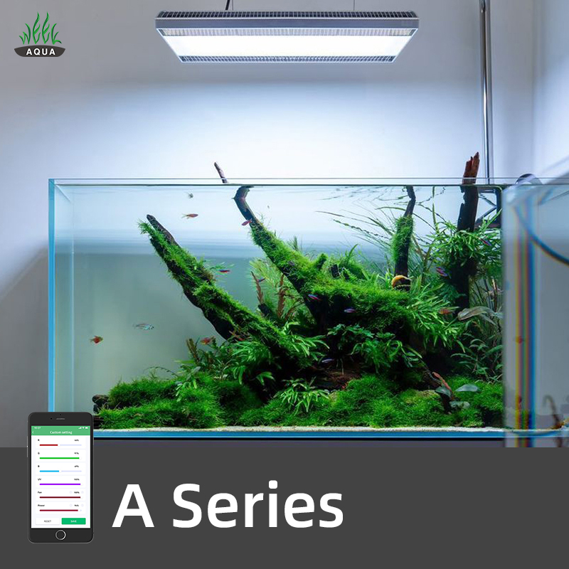 Planted Aquarium Hanging Light - WEEK AQUA A430Pro LED Aquarium Light