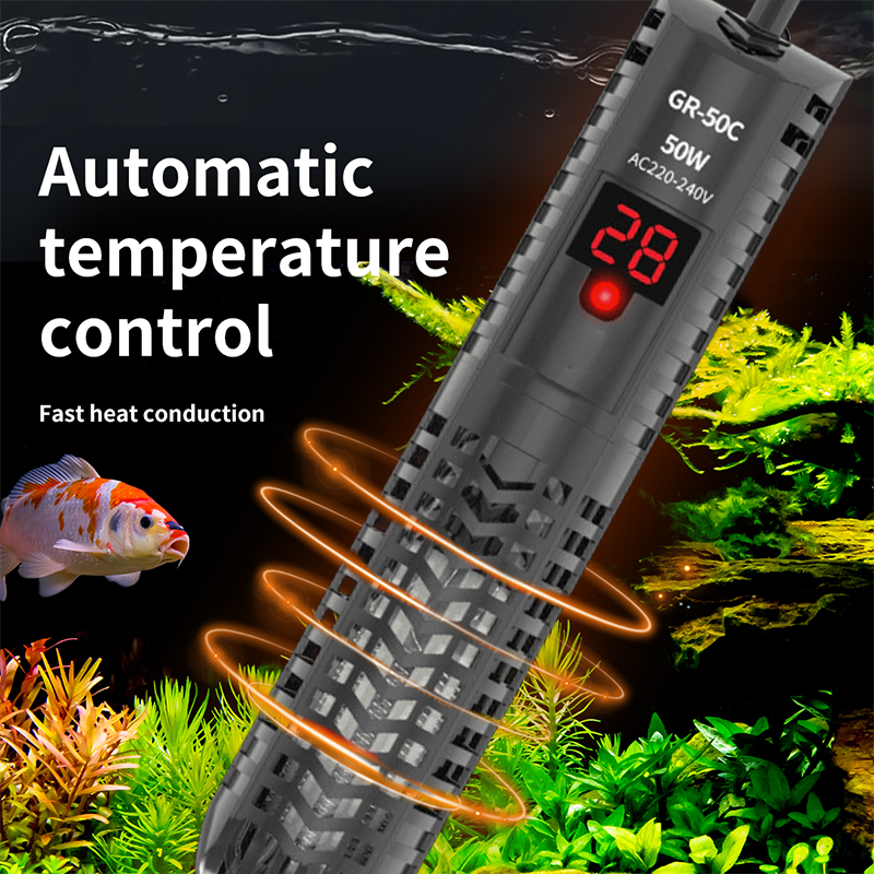 Planted Aquarium Temperature - Aquariums Submersible Heater Display Digital Fish