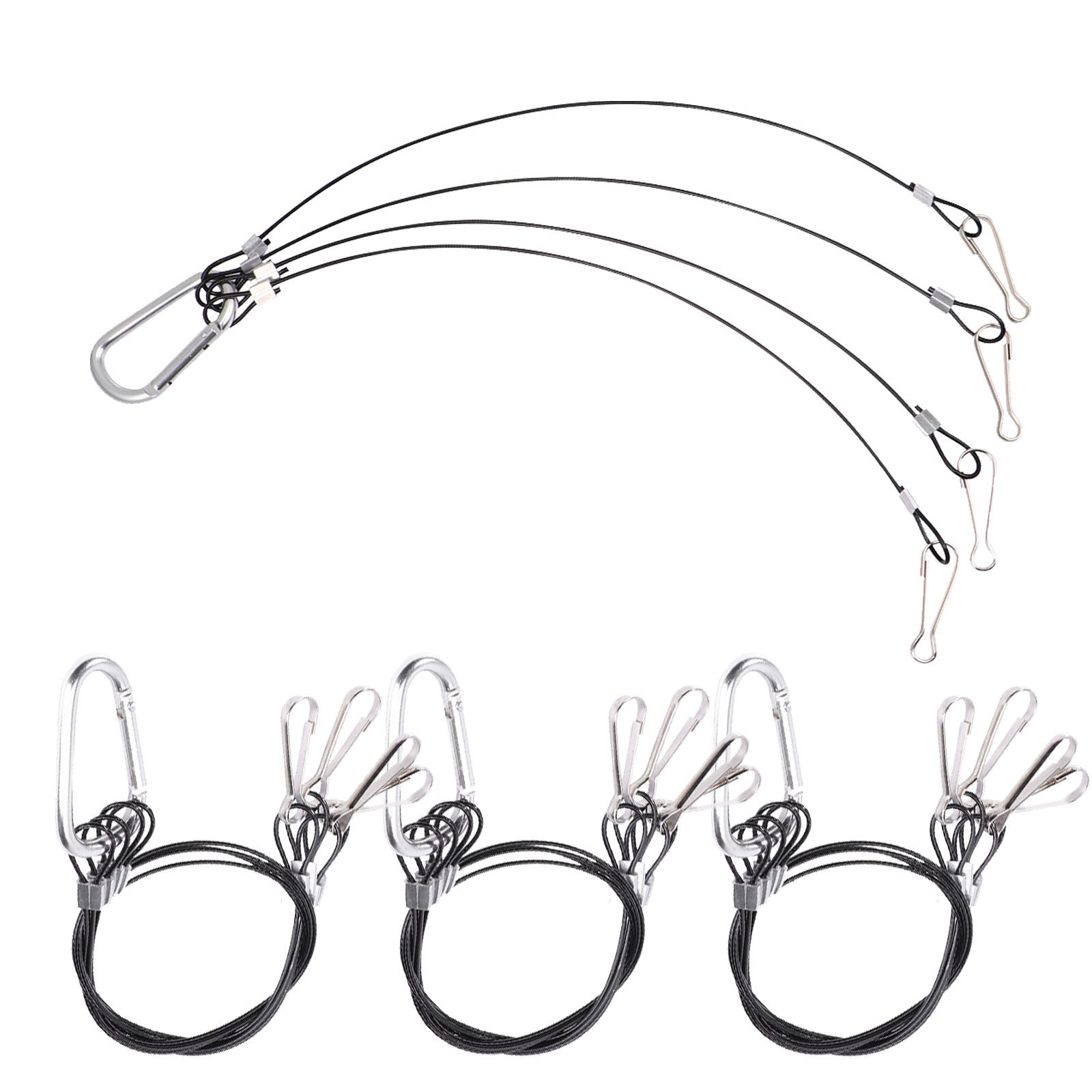 4Pcs Wire Rope Hanger for Plan - Planted Aquarium Hanging Light recension och pris