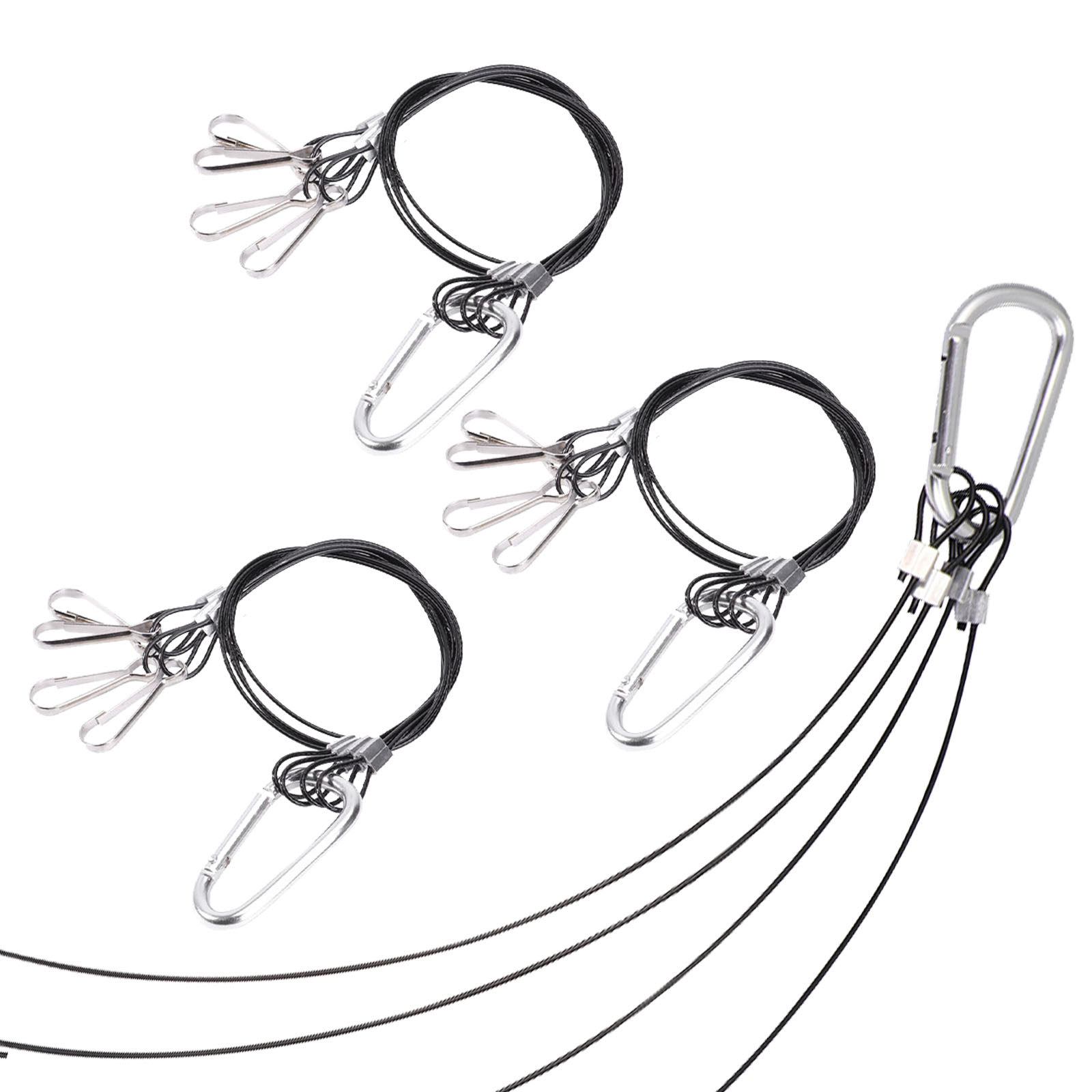4Pcs Wire Rope Hanger for Plan - Planted Aquarium Hanging Light recension och pris