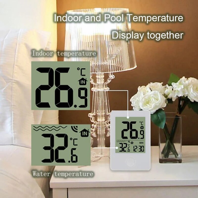 Wireless Floating Pool Thermom - Planted Aquarium Temperature recension och pris