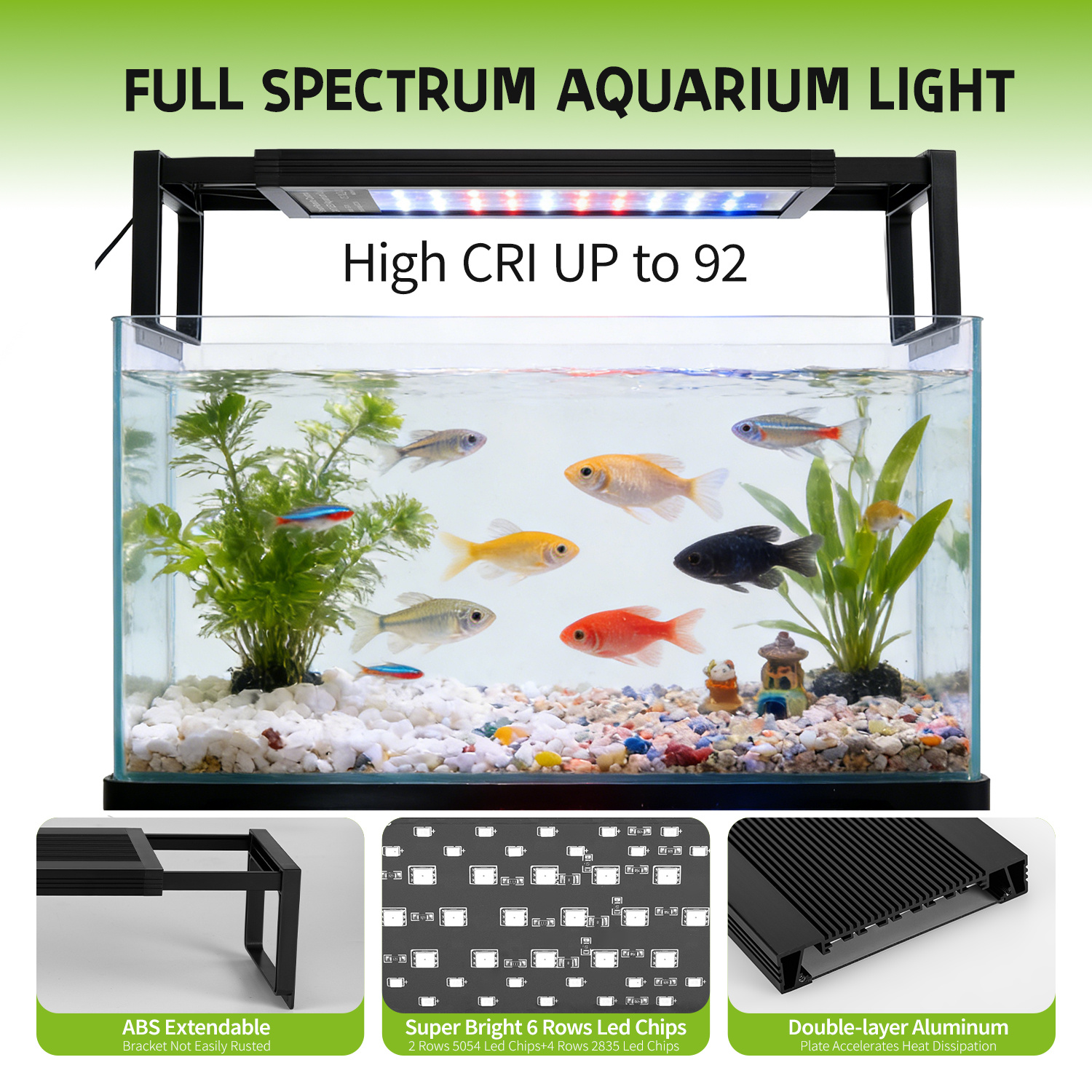 100V-240V Aquarium 24/7 Full S - Planted Aquarium Hanging Light recension och pris