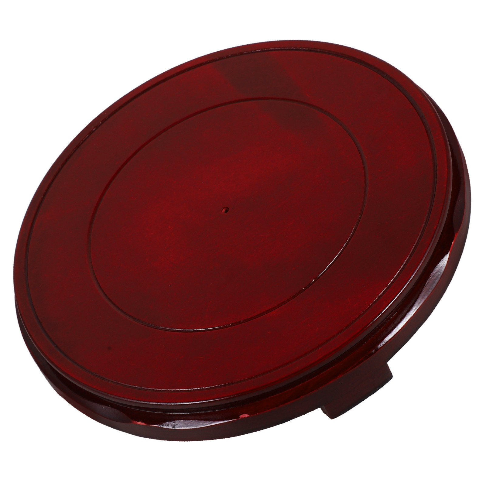 Wooden Display Stand Base Roun - Planted Aquarium Bowl recension och pris