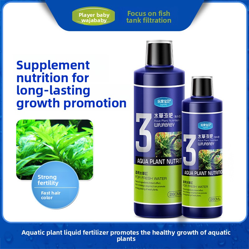 WAJABABY Liquid Aquarium Plant - Aquarium Plant Liquid Fertilizer recension och pris