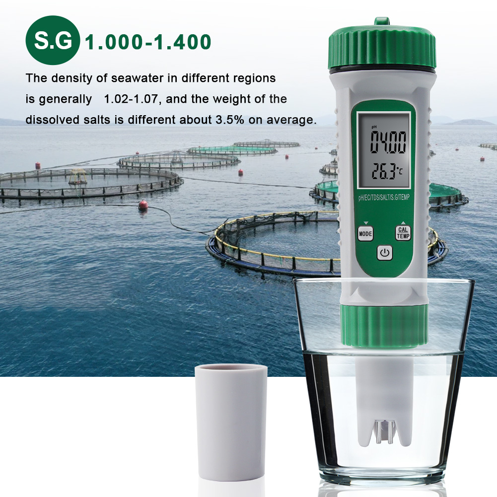 New Salinity Meter 0-199 PPt 6 - Planted Aquarium Test Kit recension och pris