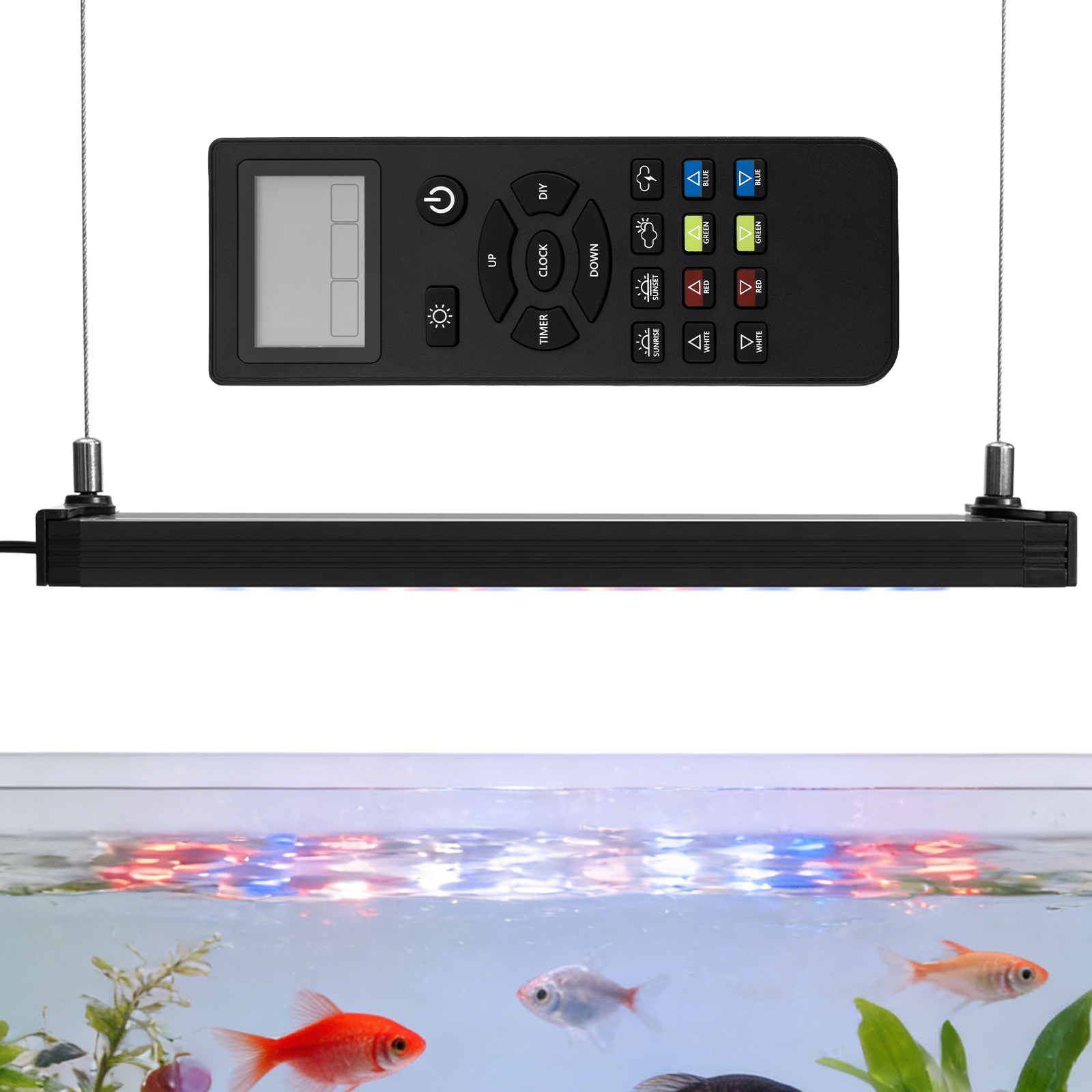 48-54 Inch Aquarium 24/7 Full  - Planted Aquarium Hanging Light recension och pris