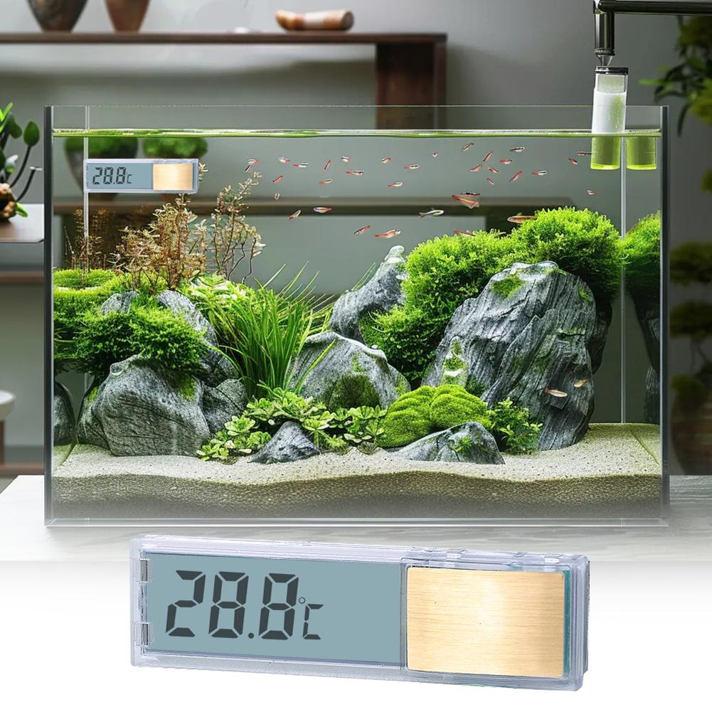 1pc Aquarium Thermometer 3D Di - Planted Aquarium Temperature recension och pris