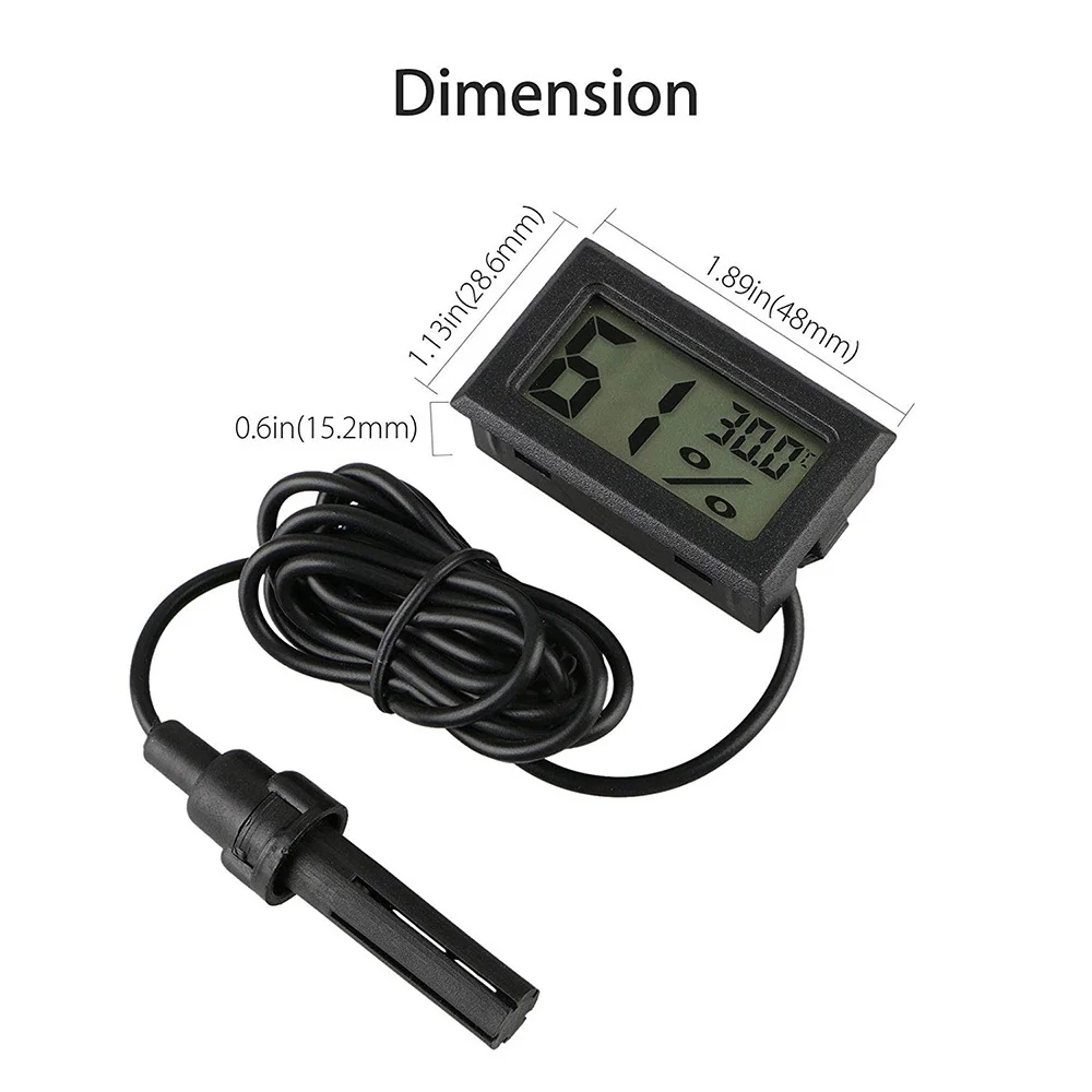 High Precision Mini LCD Digita - Planted Aquarium Temperature recension och pris