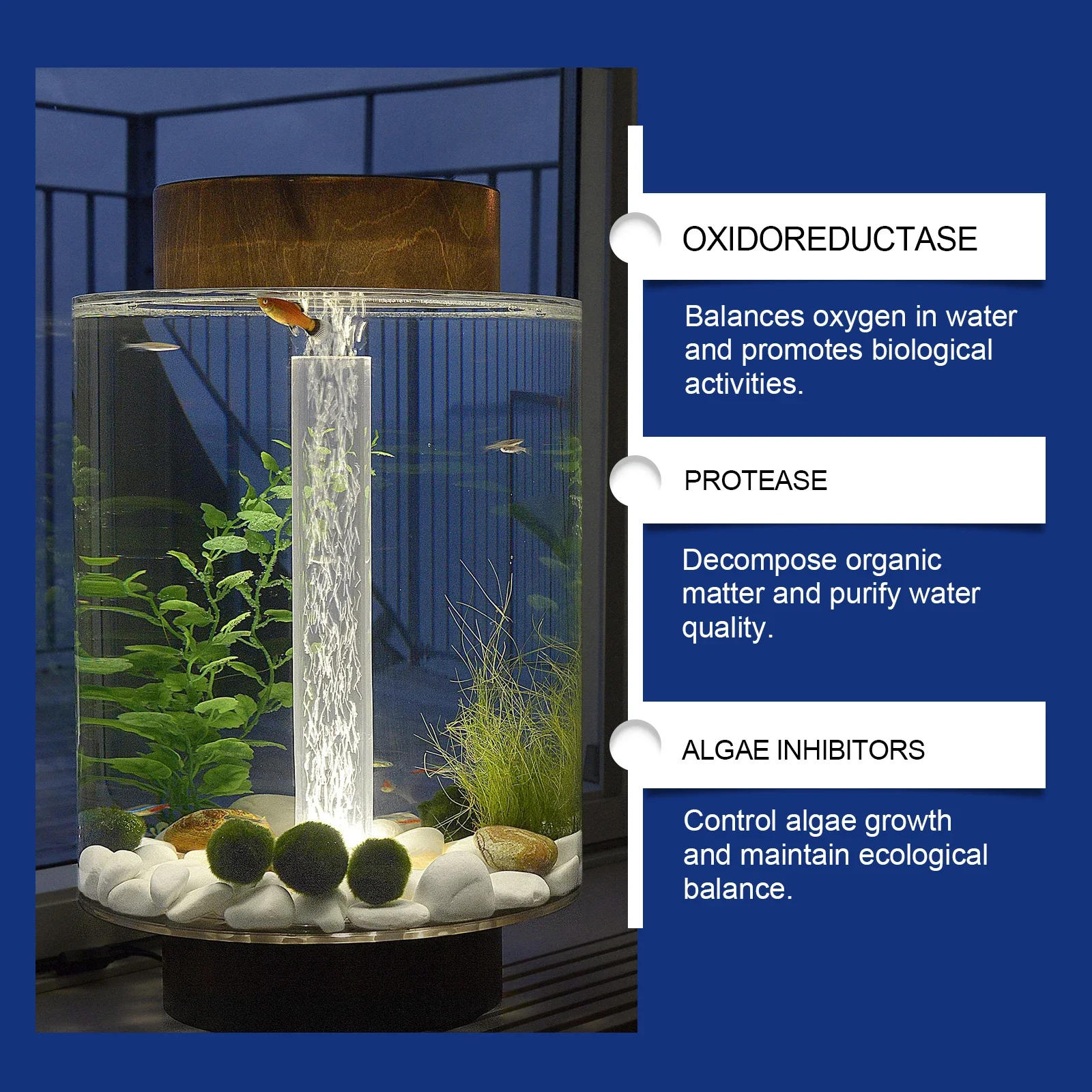 Aquarium Water Clarifier Fish  - Aquarium Plant Liquid Fertilizer recension och pris