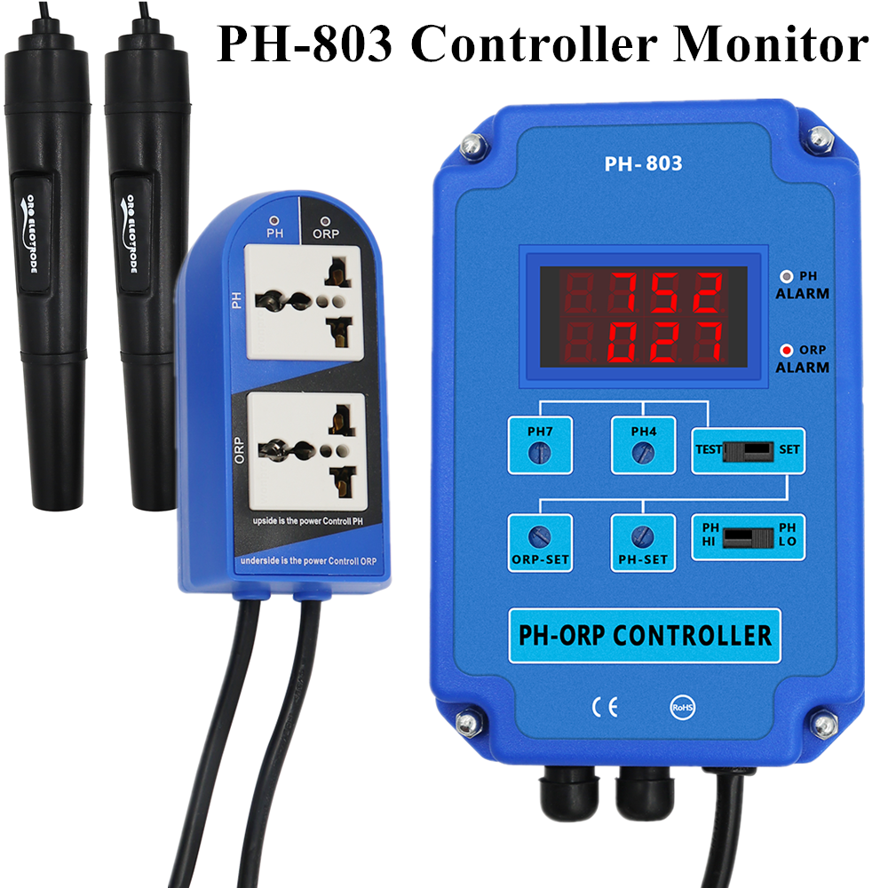 PH-803 Digital 2&1 PH ORP Redo - Planted Aquarium Ph recension och pris